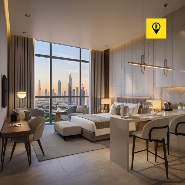 Luxury Studio Apartment in Dubai for Sale Perfect for Professionals-1