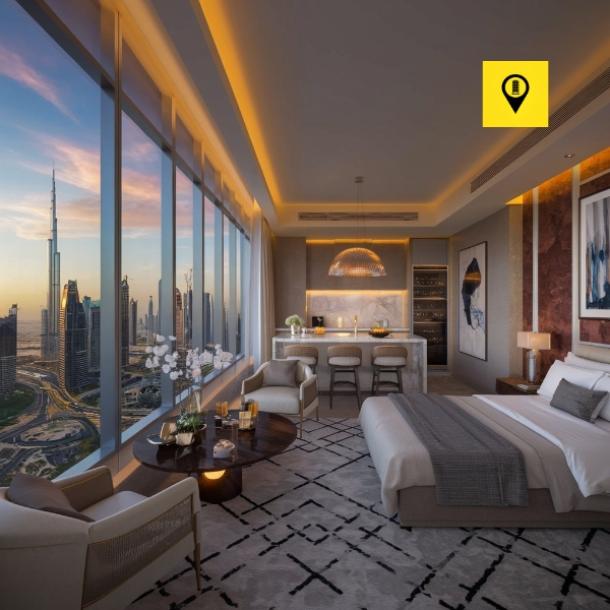 Modern Studio Apartment for Sale in Dubai Major Landmarks and Facilities-1